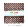 Layer Cake "Bee Dots", 10 inch Quadrate, Lori Holt, Riley Blake Designs, Precuts