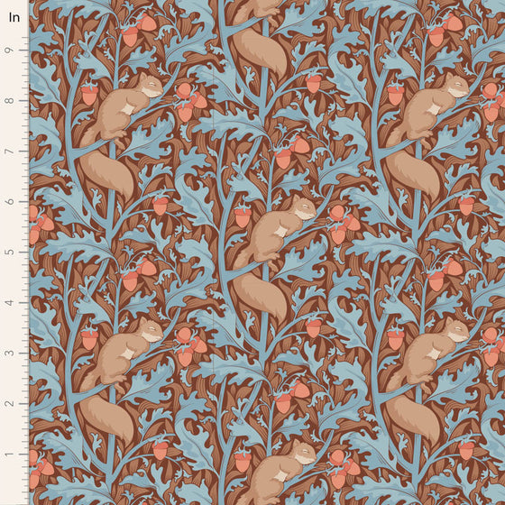 Patchworkstoff "Hibernation", Fb. Hazel, Squireldream, Tilda Fabrics