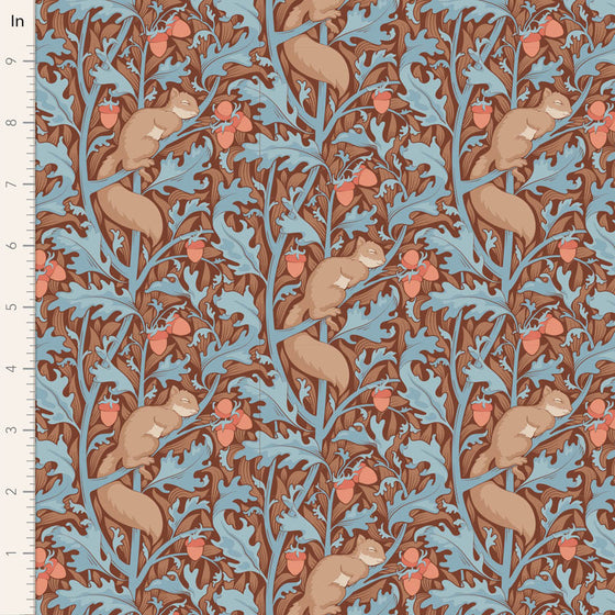 Patchworkstoff "Hibernation", Fb. Hazel, Squireldream, Tilda Fabrics
