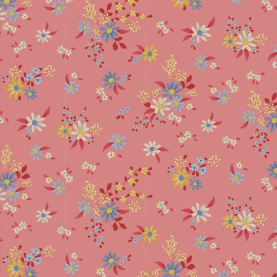 Patchworkstoff "Daisyfield-Pink", Chic Escape, Tilda Fabrics