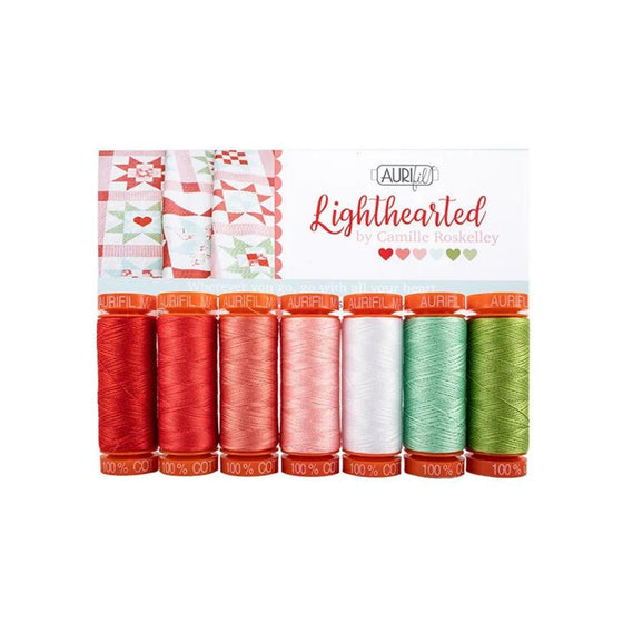 Nähgarn "Lighthearted", Aurifil Garn, 50wt, Box, Camille Roskelley