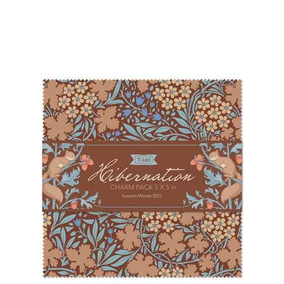 Charm Pack "Hibernation", 40 x 5 Inch Quadrate,  Precuts, Tilda Fabrics