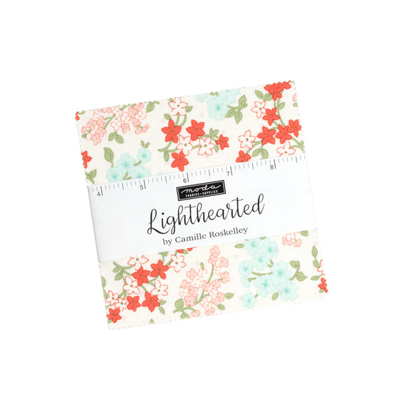 Charm Pack "Lighthearted", Precuts, Patchworkstoff, Camille Roskelley, Moda Fabrics