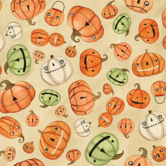 "Halloween Whimsy" Pumpkins, Teresa Kogut