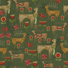  Patchworkstoff "Kringle", Green, Teresa Kogutt, Riley Blake Designs, XMAS