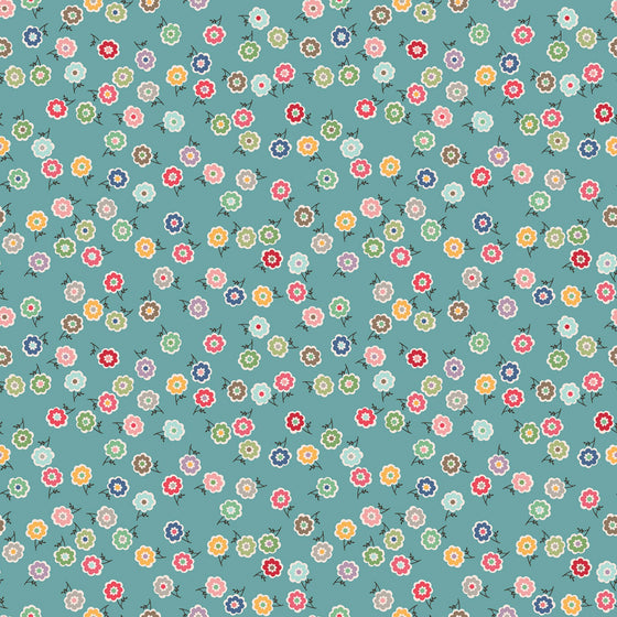 Patchworkstoff "Bee Dots", Fb. Raindrop, Lori Holt, Riley Blake Designs