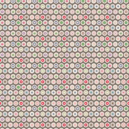 Patchworkstoff "Bee Dots", Fb.Milkcan, Lori Holt, Riley Blake Designs