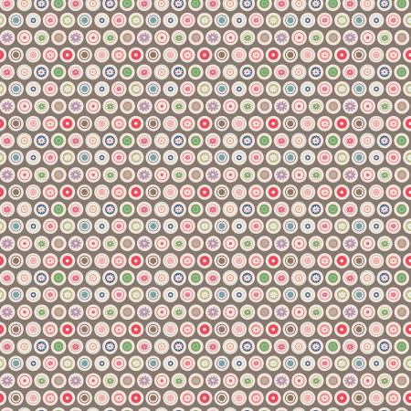 Patchworkstoff "Bee Dots", Fb.Milkcan, Lori Holt, Riley Blake Designs
