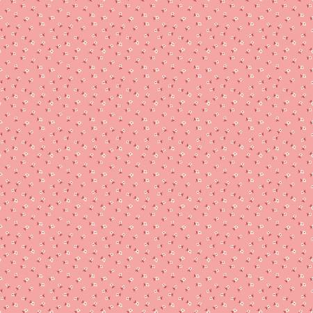 Patchworkstoff "Bee Dots", Fb. Coral, Lori Holt, Riley Blake Designs