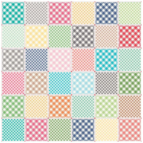 Patchworkstoff "Busy Patchwork", Bee Backgrounds,Lori Holt, Riley Blake Designs