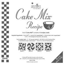  "Cake Mix 4", Foundation Paper, Moda Fabrics, Paper Piecing