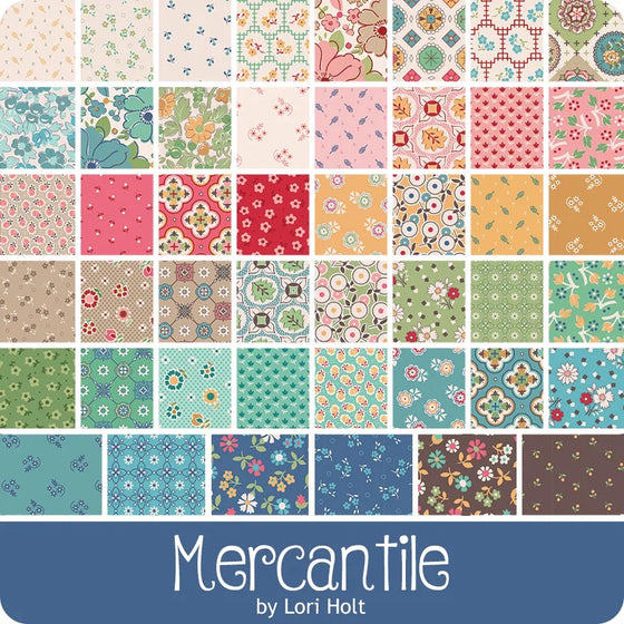 Patchworkstoff "Mercantile", Lori Holt, Riley Blake Designs, Fb. Marigold