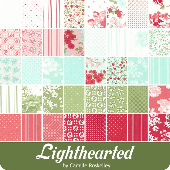 Fat Quarter Bundle "Lighthearted", Precuts, Patchworkstoff, Camille Roskelley, Moda Fabriucs