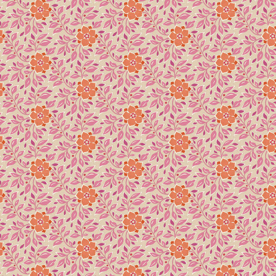 Patchworkstoff "Wendy Pink",Windy Days, Tilda Fabrics