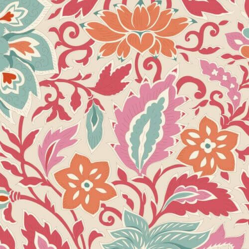 Patchworkstoff "Skyler Dusty Red",Windy Days, Tilda Fabrics