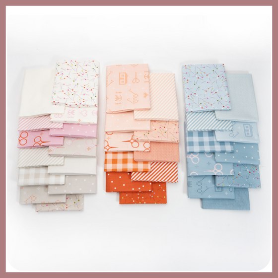 Fat Quarter Bundle "Make Time", Moda Fabrics