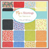 Patchworkstoffe "Figs & Shirtings",Jelly Roll