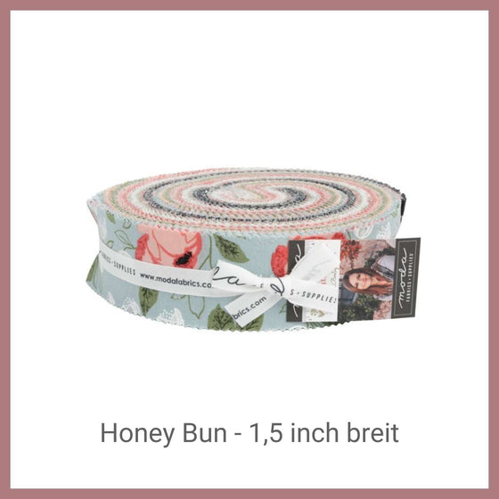 Honey Bun "Country Rose", Lella Boutique, Moda Fabrics