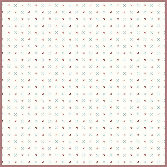 Patchworkstoff "Cook Book", Cherry Turnover, Fb. Cloud, Lori Holt