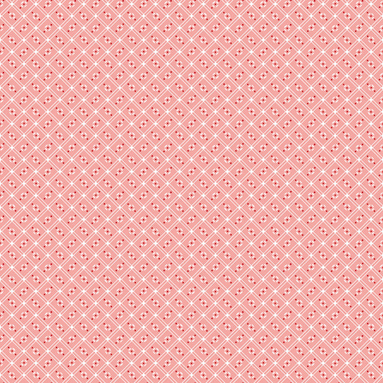 Patchworkstoff "Cook Book Linoleum", Coral, Riley Blake Designs