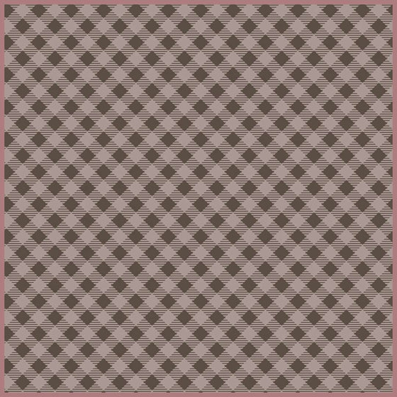 Patchworkstoff "Bee Basics", Gingham, Fb. Raisin, Lori Holt