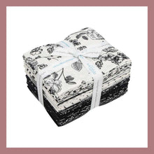  "Fleur Noire",Patchworkstoff, My Mind's Eye, Fat Quarter Bundle, Riley Blake Designs