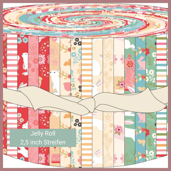 Poppies Patchwork Club, Jelly Roll, Poppie Cotton Collection, Riley Blake Designs