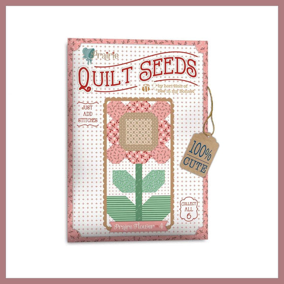 Quilt Anleitung "Quilt Seeds2, Lori Holt, Flower #4