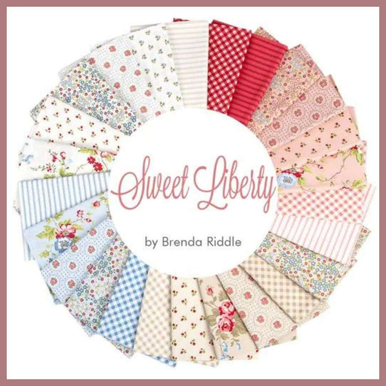 Sweet Liberty Patchworkstoff, Brenda Riddle for Moda Fabrics, Charm Pack